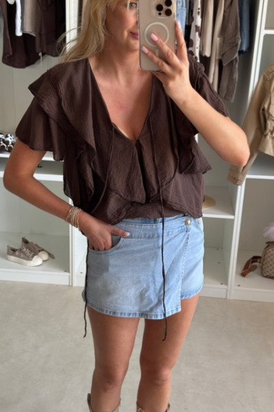 Bluzka boho bawełna 1