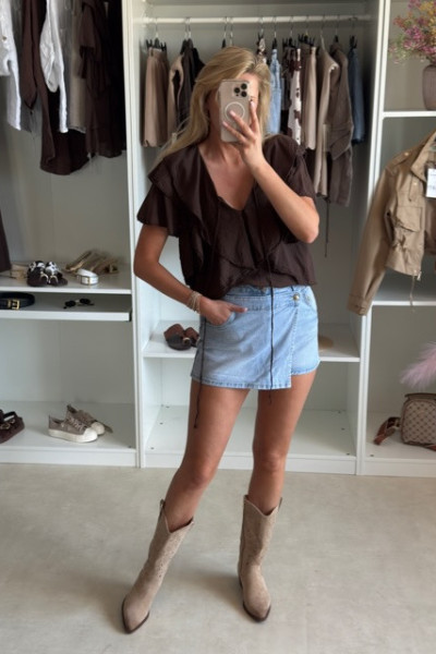 Bluzka boho bawełna 2