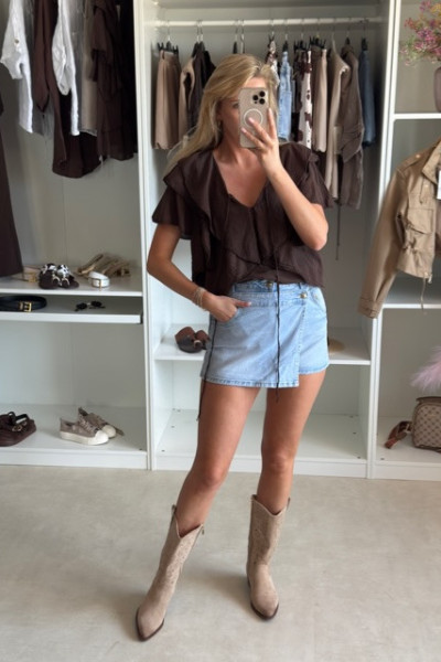 Bluzka boho bawełna 3
