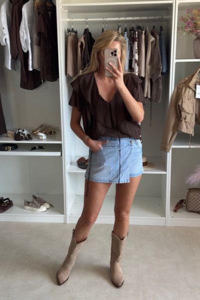 Bluzka boho bawełna 4