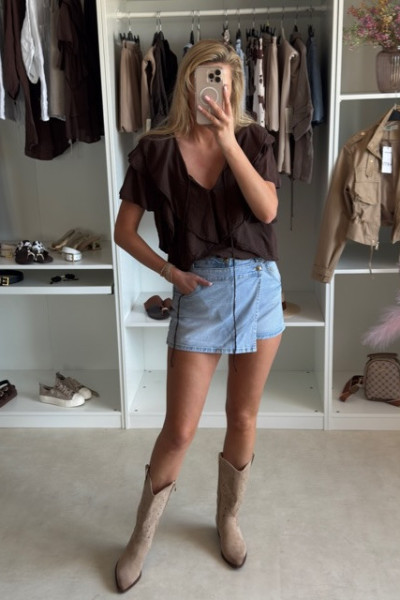 Bluzka boho bawełna 7