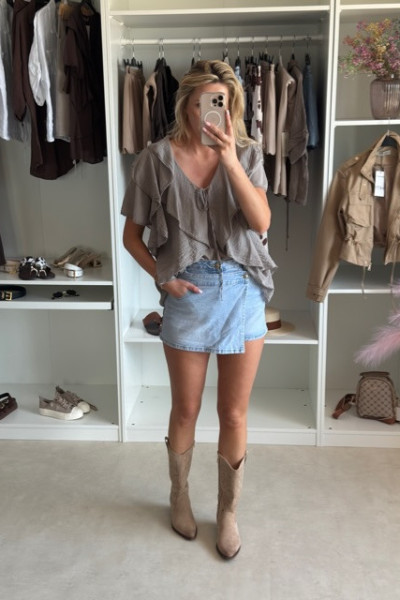 Bluzka boho bawełna 1
