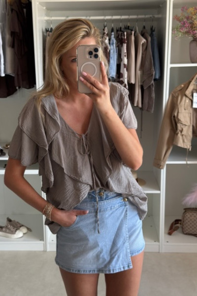 Bluzka boho bawełna 4