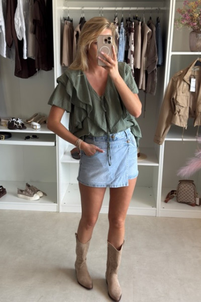 Bluzka boho bawełna 1