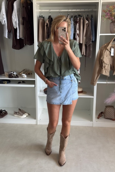 Bluzka boho bawełna 5