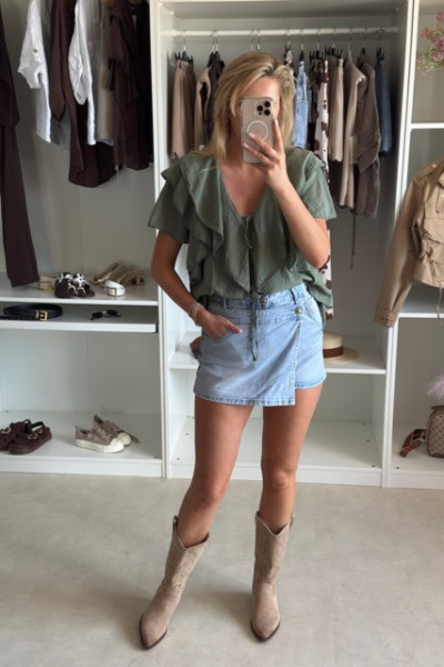 Bluzka boho bawełna 3