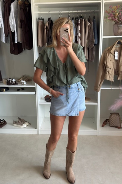 Bluzka boho bawełna 4