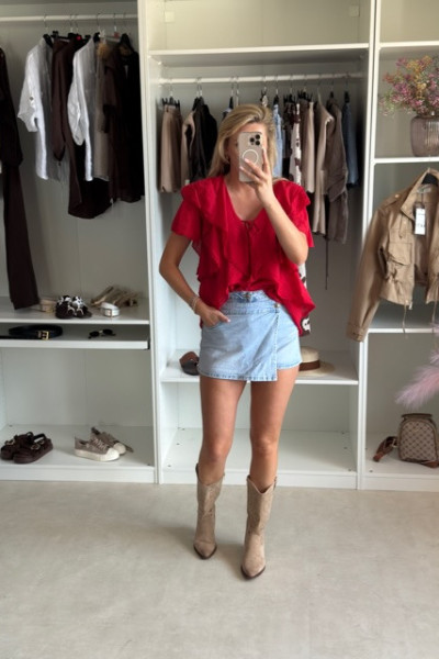 Bluzka boho bawełna 2