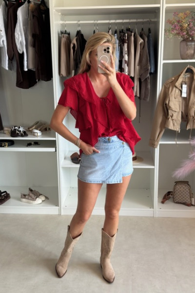 Bluzka boho bawełna 4