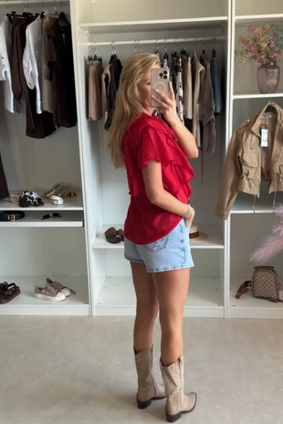 Bluzka boho bawełna 3