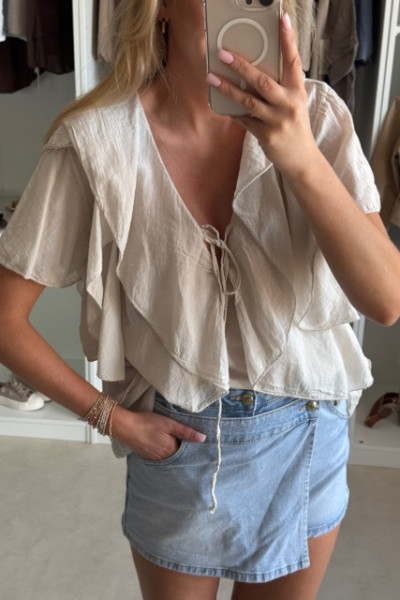 Bluzka boho bawełna 1