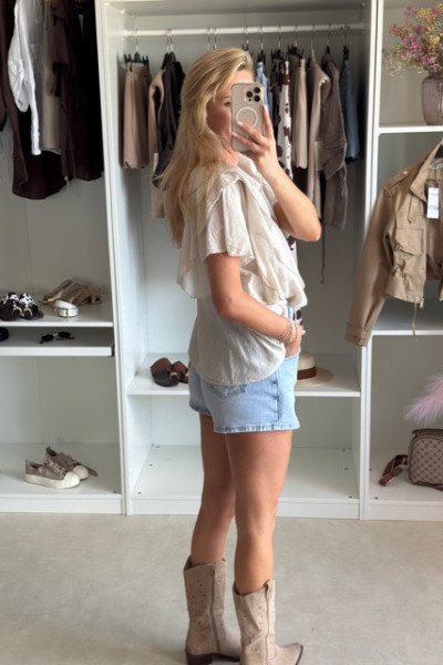 Bluzka boho bawełna 3