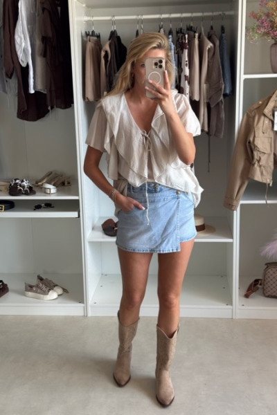 Bluzka boho bawełna 5