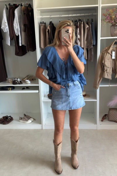 Bluzka boho bawełna 3