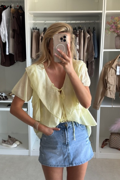 Bluzka boho bawełna 1