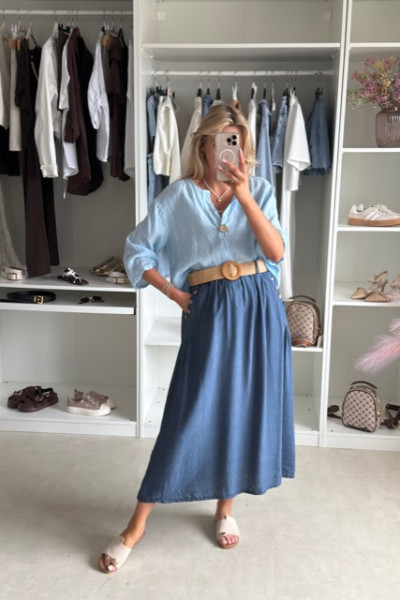 Spódnica MIDI styl boho