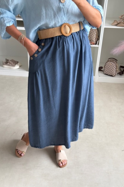 Spódnica MIDI styl boho 4