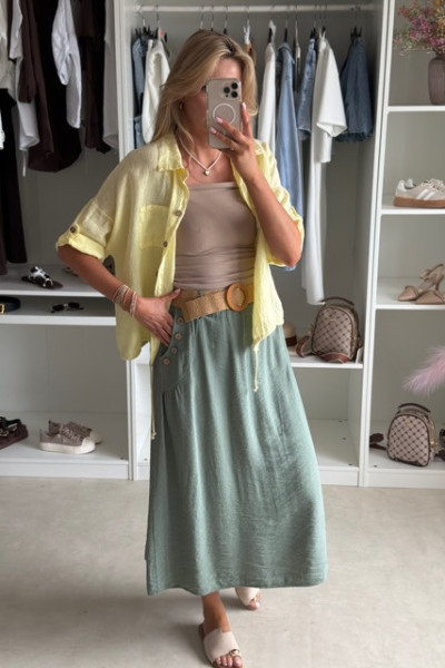 Spódnica MIDI styl boho 4