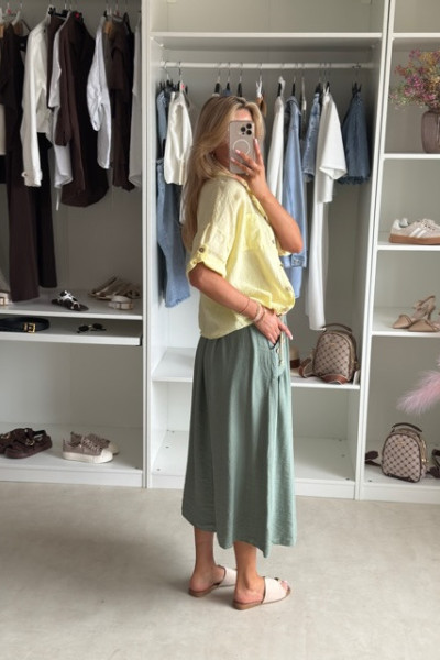 Spódnica MIDI styl boho 5