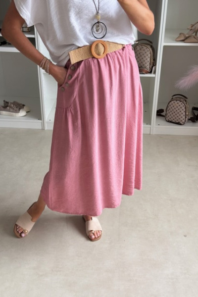 Spódnica MIDI styl boho 1
