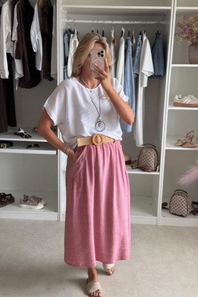 Spódnica MIDI styl boho 5
