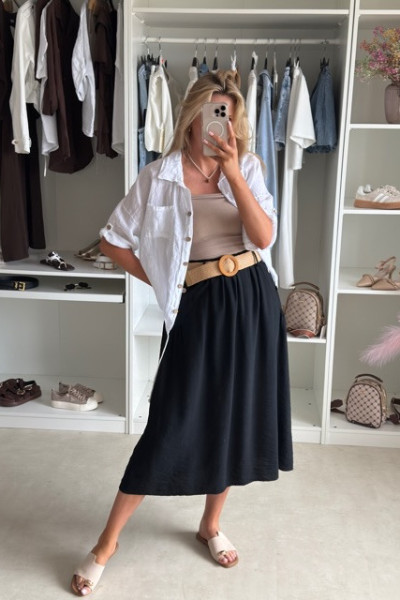 Spódnica MIDI styl boho
