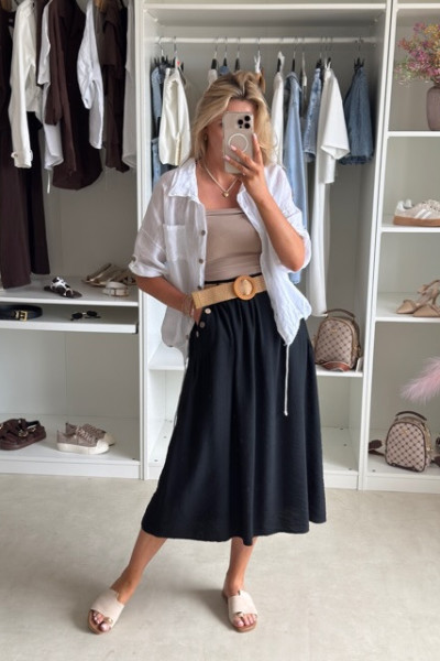 Spódnica MIDI styl boho 4