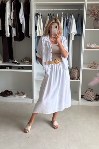 Spódnica MIDI styl boho