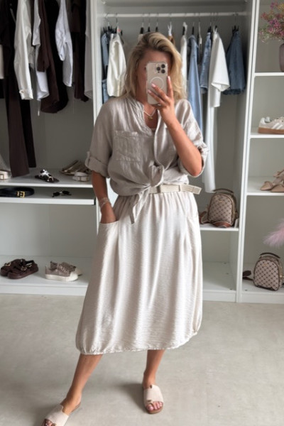 Spódnica Lola MIDI styl boho 2