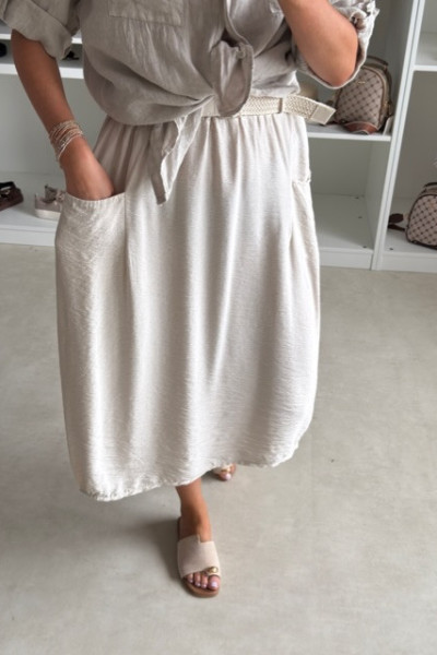 Spódnica Lola MIDI styl boho 1