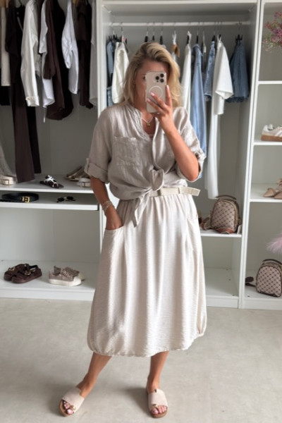 Spódnica Lola MIDI styl boho 3