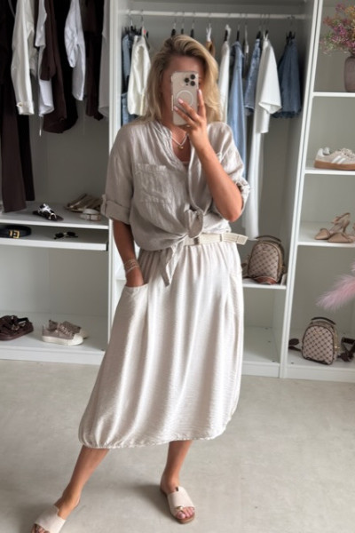 Spódnica Lola MIDI styl boho 5