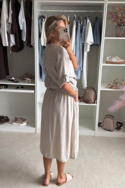 Spódnica Lola MIDI styl boho 4