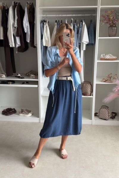 Spódnica Lola MIDI styl boho 6