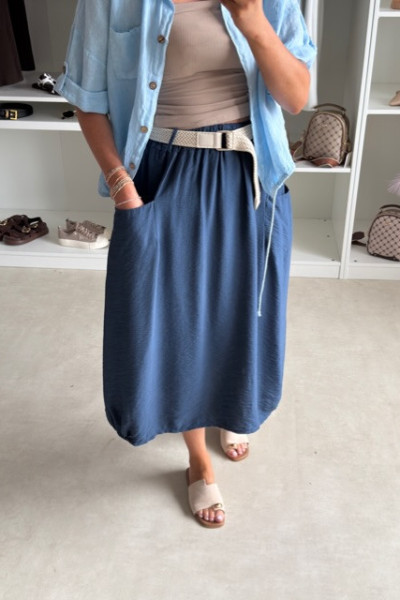 Spódnica Lola MIDI styl boho 3