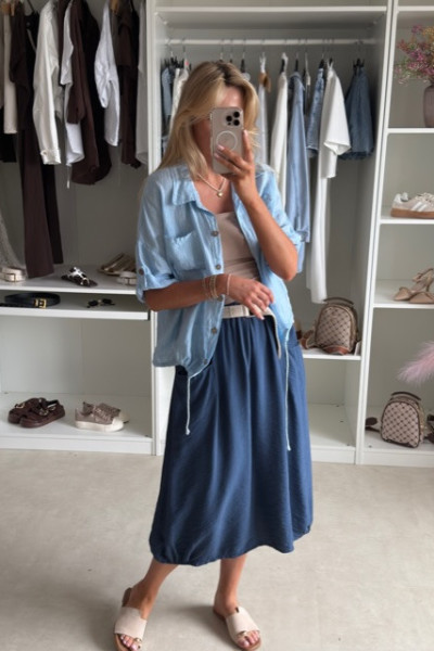 Spódnica Lola MIDI styl boho 4