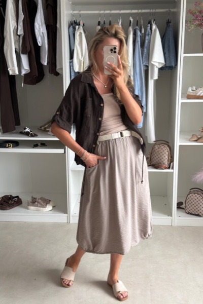 Spódnica Lola MIDI styl boho 2