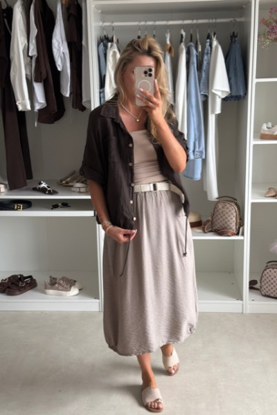 Spódnica Lola MIDI styl boho 4
