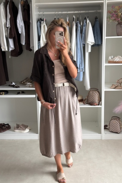 Spódnica Lola MIDI styl boho 5