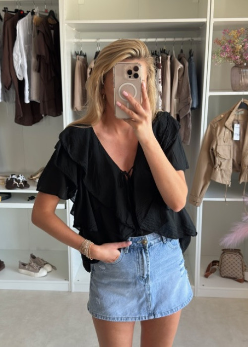 Bluzka boho bawełna