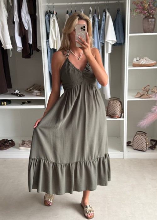 Sukienka DELPHI Khaki