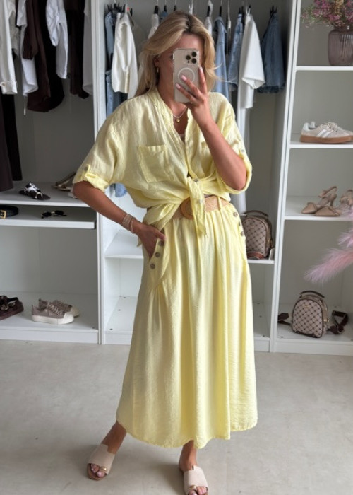 Spódnica MIDI styl boho