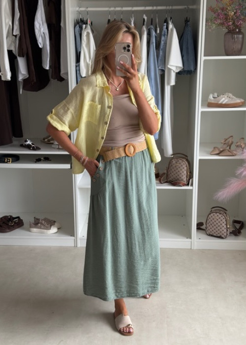 Spódnica MIDI styl boho