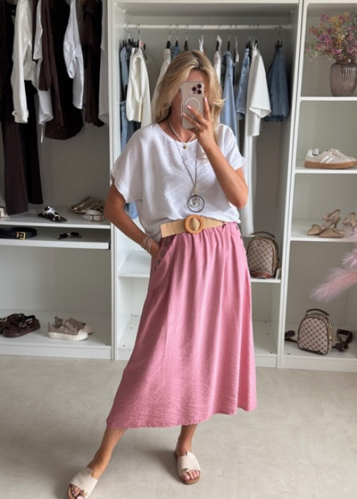 Spódnica MIDI styl boho