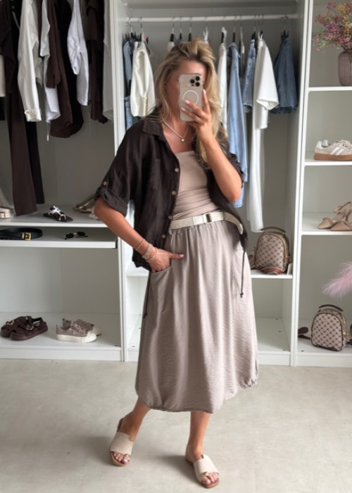 Spódnica Lola MIDI styl boho